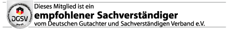 DSGV, Sachverständiger,Gutachter und Baubiologe Logo